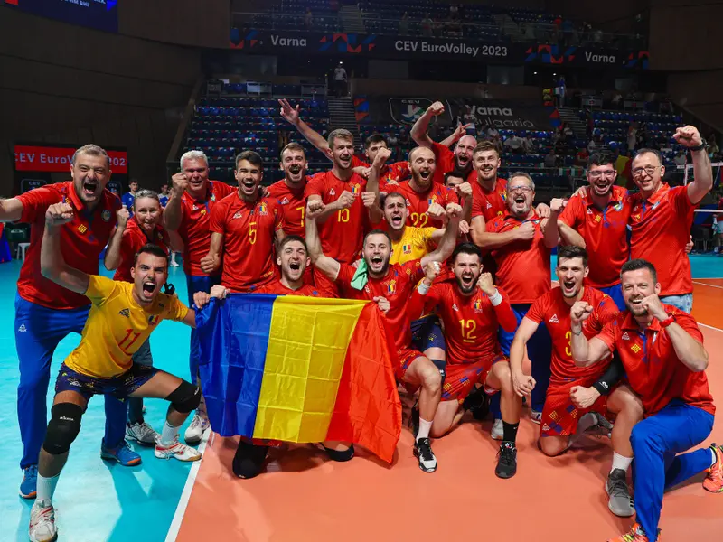 Echipa națională de volei masculin a României s-a calificat la Campionatul Mondial după 43 de ani - Foto: Facebook/Federatia Romana de Volei