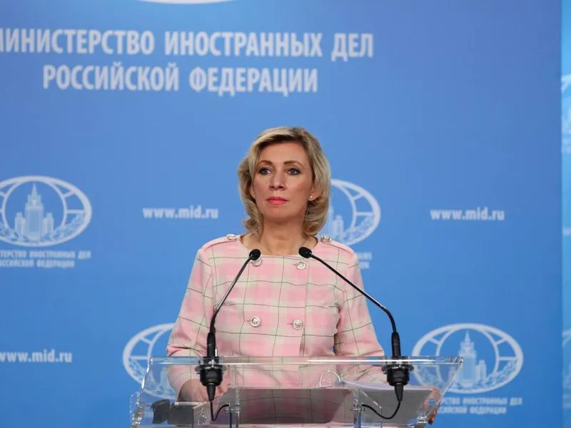 Maria Zaharova, purtătoarea de cuvânt a Ministerului de Externe rus/FOTO: mid.ru