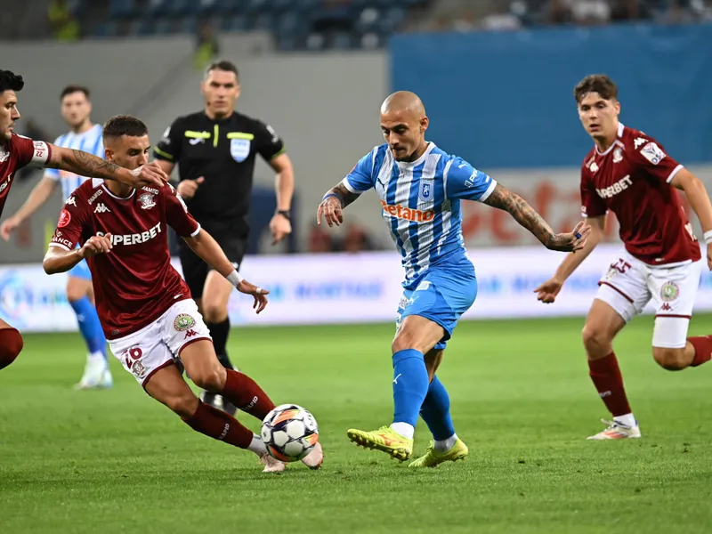 Craiova nu a reușit să treacă de Dinamo pe teren propriu, scor 1-1. Un spectator a ajuns la spital - Foto: Facebook/Universitatea Craiova