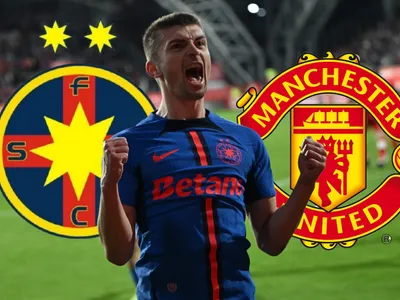 Ce șanse are FCSB să învingă Manchester United în Europa League? Cine transmite meciul și la ce oră? - Foto: Facebook/FCSB - Man. United