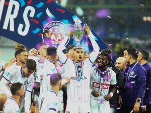 Echipa FC Toulouse a cucerit Cupa Franţei la fotbal. - Foto: Profimedia Images