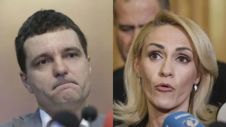 Nicușor Dan și Gabriela Firea - Foto: digi24