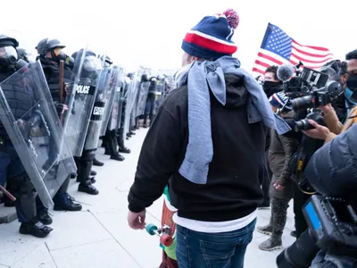 Protest al Make America Great Again (MAGA), pe 6 ian. 2021, la Colina Capitoliului - Foto: Profimedia Images