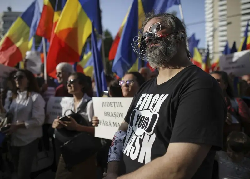 Protest în București / news.ro