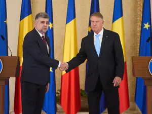 Iohannis și Ciolacu - Foto: Profimedia