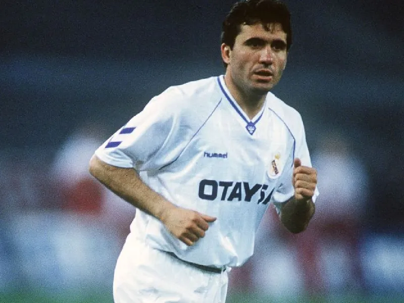 Hagi la Real Madrid - FOTO: gsp.ro