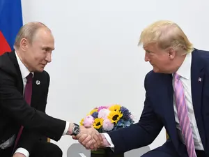 Vladimir Putin și Donald Trump - Foto: Profimedia Images (arhiva)