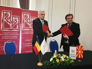 Acord de Colaborare între CCIR și Camera Economică a Republicii Macedonia de Nord.