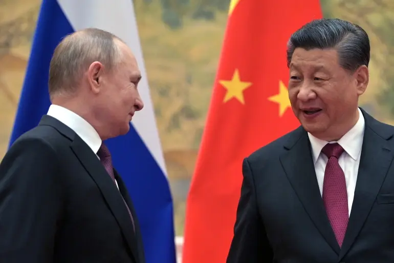 Vladimir Putin și omologul său chinez, Xi Jinping. /  Foto: aljazeera.com