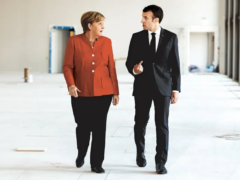 Kurz vrea să le ia fața lui Merkel și Macron. Foto Getty Images