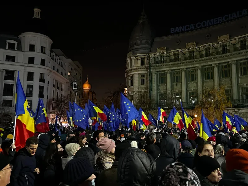 Victor Rebengiuc și Oana Pellea în fruntea unui miting istoric pro-Europa! 35 de ani de la Revoluție: FOTO - Newsweek(imagine cu rol ilustrativ)