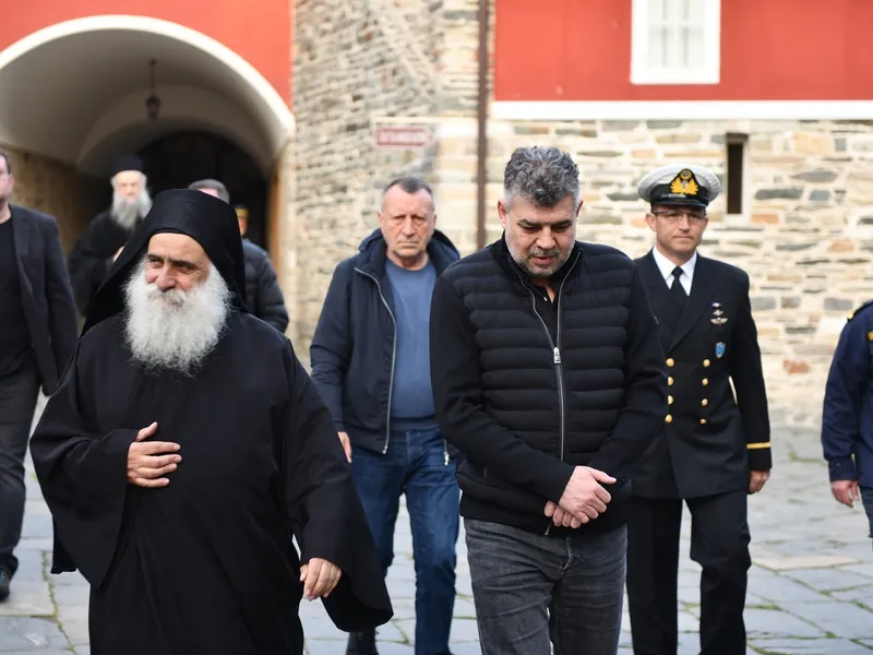 Unde a sărbătorit Marcel Ciolacu Crăciunul pe stil vechi - Foto: orthodixianewsagency.gr.