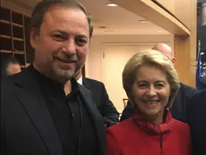 Dan Motreanu și Ursula von der Leyen, șefa CE/FOTO: facebook.com