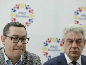 Ponta și Tudose pe vremea când Pro România nu părea așa toxic Foto: INQUAM Photos/Octav Ganea