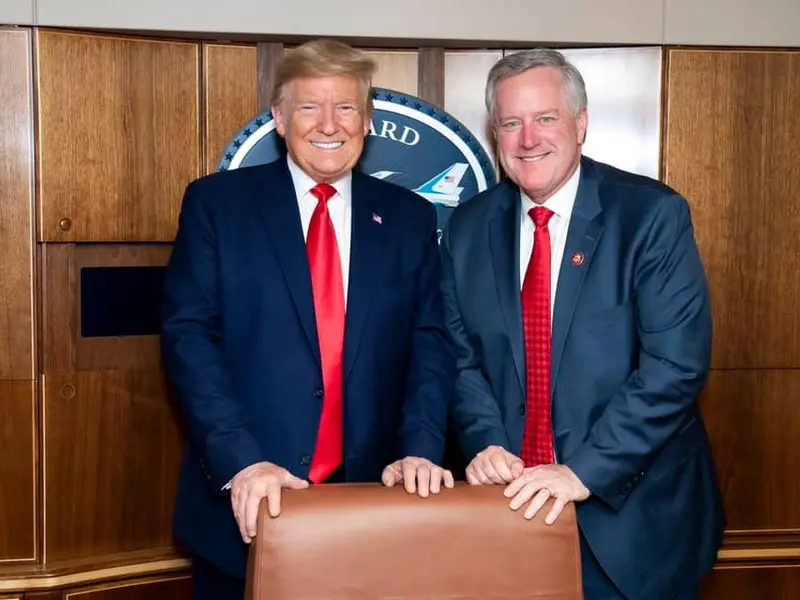 Mark Meadows si Trump Foto: Facebook