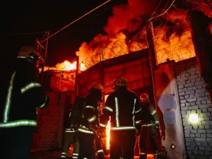 Ucraina, bombardată de ruși, cu drone, în noaptea de Înviere. Orașul Harkov, atacat de trei ori - Foto: Profimediaimages.ro