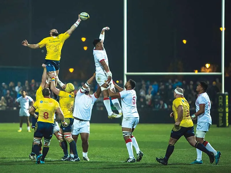 Fostul stadion de rugby a fost construit, în principal, cu fonduri de la International Rugby Board - Foto: INQUAM PHOTOS/ Atilla Szabo