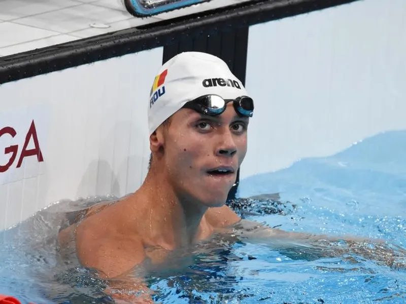 Swimming World: David Popovici, “Newcomer of the Year” în înotul masculin mondial. / Foto: hotnews.ro