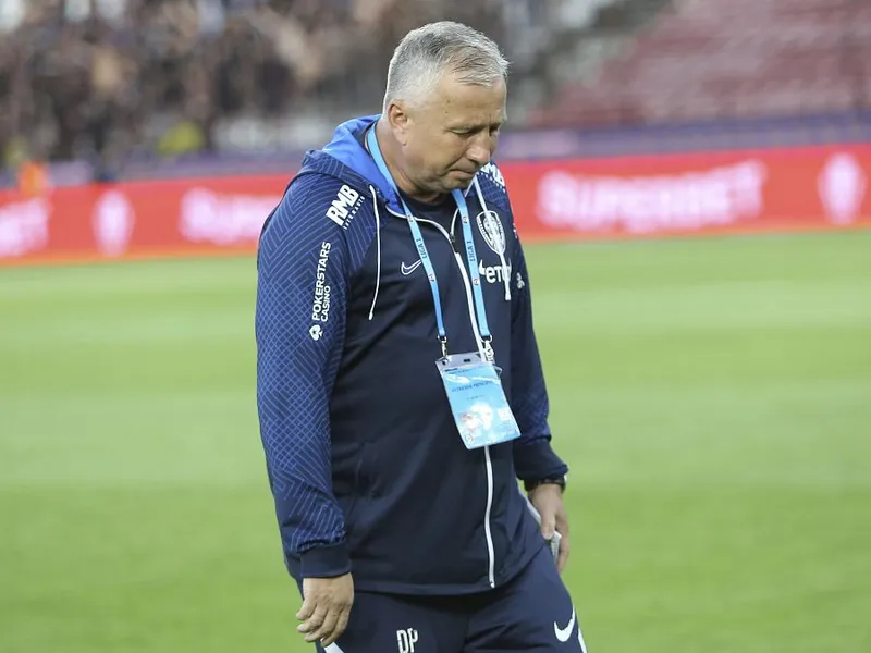 Ce echipă a ales să antreneze Dan Petrescu, în Superligă: Rapid sau CFR? - Foto: INQUAM PHOTOS/Simion Sebastian Tătaru