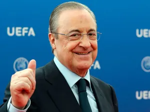 Florentino Perez, reales în funcţia de preşedinte al clubului Real Madrid / football espana