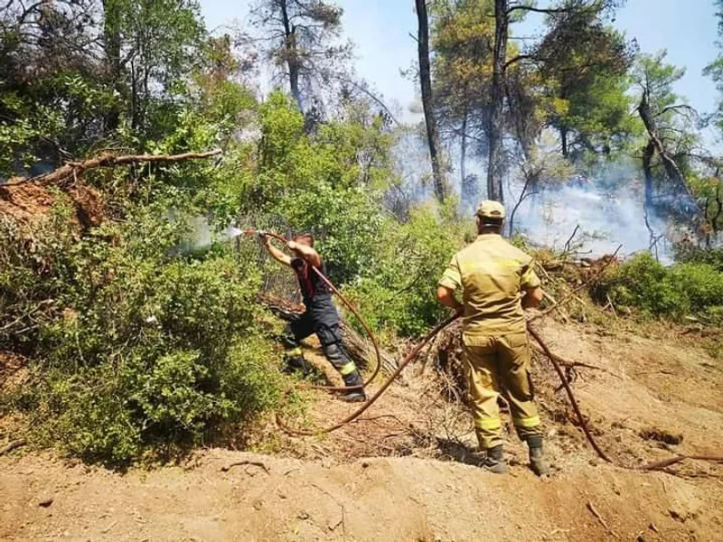 Pompierii români se întorc în Grecia. FOTO: Facebook