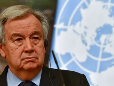 Șeful ONU, Antonio Guterres. / Foto: alephnews.ro