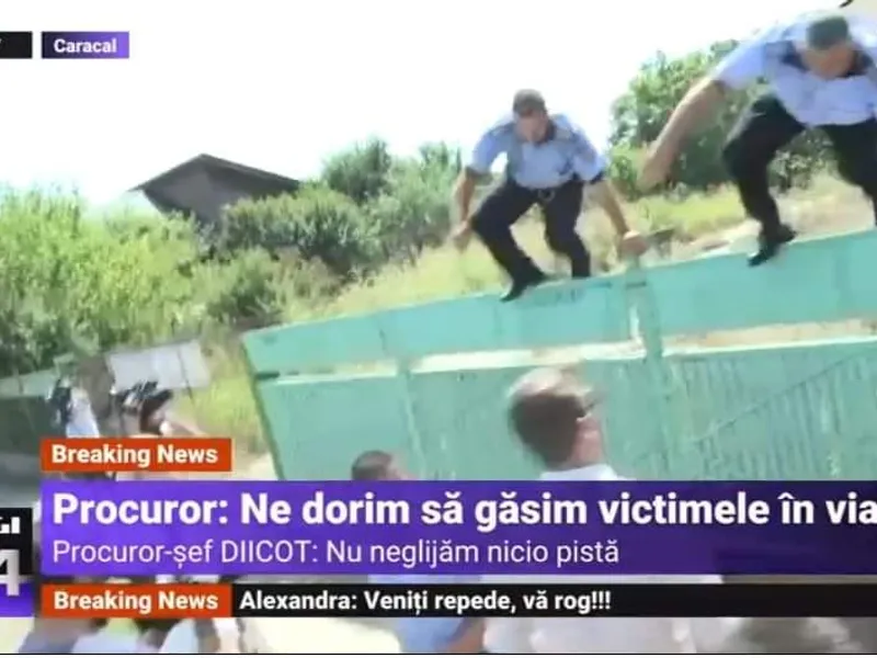 FBI-ul ar putea veni să-i ajute pe anchetatorii români care se ocupă de cazul de la Caracal Foto: Captură video