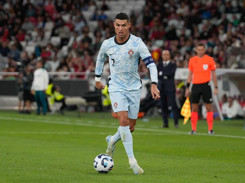 Cristiano Ronaldo scrie istorie în fotbal. A marcat golul 900 în victoria contra Croației - Foto: Profimedia images