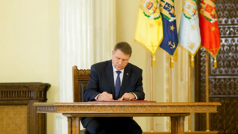 Legea bugetului de stat pe 2022 a fost promulgată de președintele Klaus Iohannis. / Foto: digi24.ro