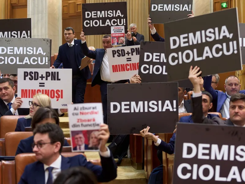 Ciolacu, răspuns categoric pentru AUR, POT și SOS: "Nu îmi dau demisia! E un circ total" - Foto: Profimedia images