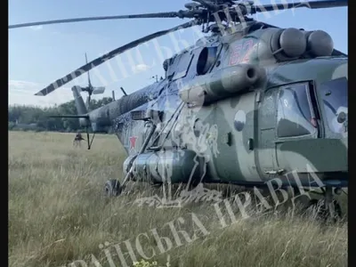 Un pilot rus a dezertat în Ucraina cu un elicopter Mi-8-Foto: Ukrainska Pravda