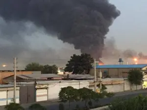 Un nou incendiu la un centru nuclear de lângă Teheran/Foto: haaretz