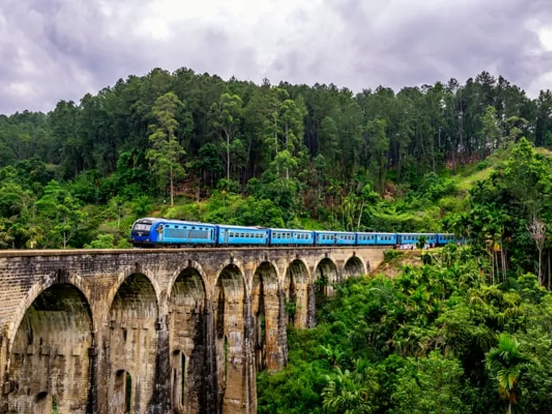 Tren în Sri Lanka/FOTO: unsplash.com