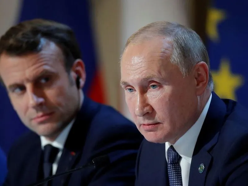 Macron. Președintele rus este ingrat. Cinismul este la ordinea zilei cu ocazia fiecărei discuţii/FOTO: CGTN