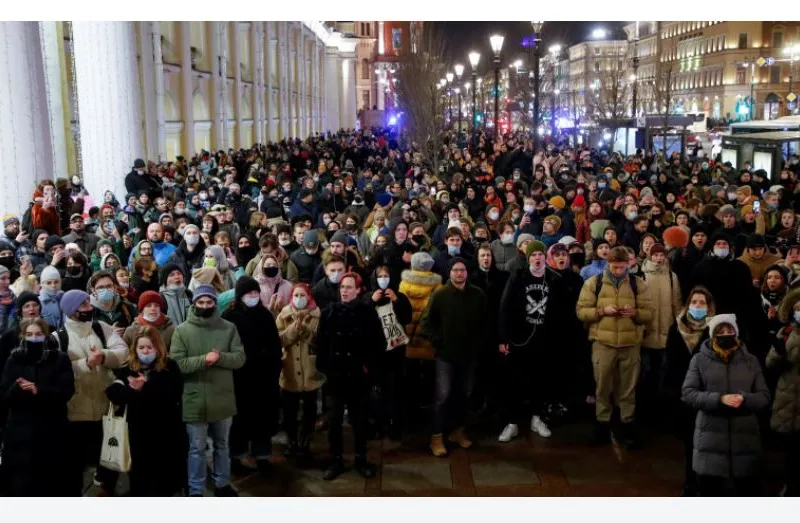 „Fuck the war!” au strigat rușii la un concert din Sankt Petersburg/foto: Yekaterinburg times