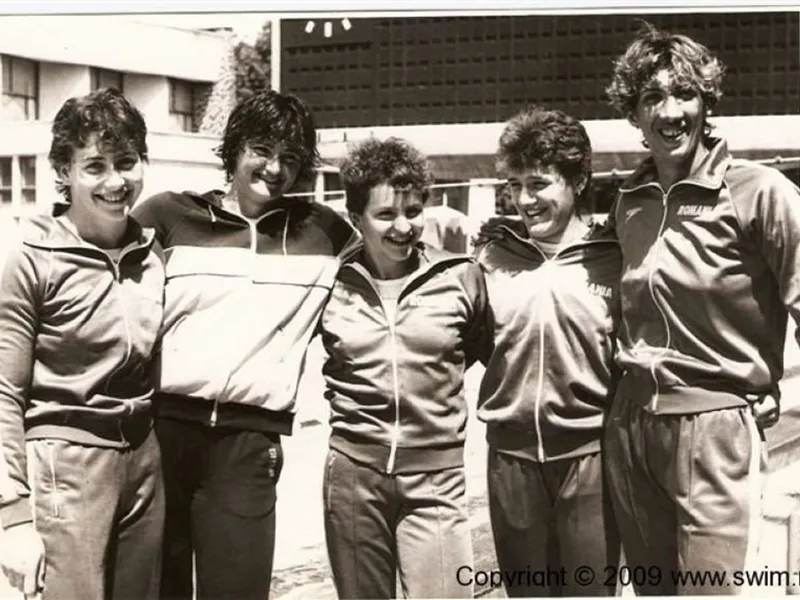 Tamara Costache devenea campioană mondială în 1986 Foto: swim.ro