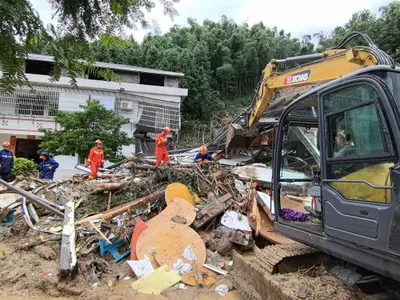 11 morți după o alunecare de teren cauzată de o viitură, în China. Șase alte persoane, rănite - Foto: Profimediaimages.ro