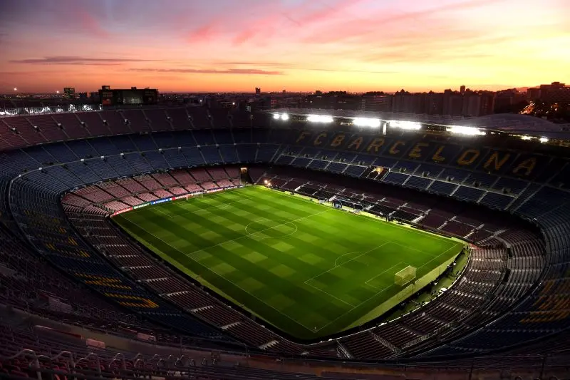 Camp Nou a rămas gol. Foto Getty Images