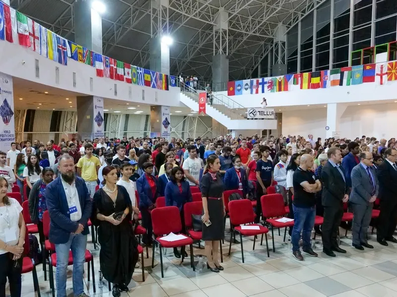 Campionatul Mondial de Șah pentru Juniori, organizat, în premieră, în România, în 2022. / Foto: FR Șah