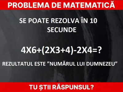 Problemă de matematică Foto: Newsweek