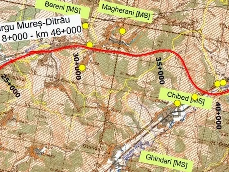 Doar turcii vor să construiască 23 km din Autostrada Unirii, la un preț de 28,6 milioane €/km - Foto: Facebook/Cristian Pistol