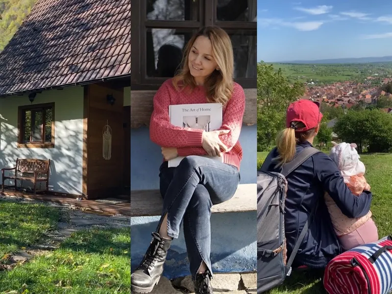 O familie a părăsit București pentru Sibiu. „Am ales o viață calmă pentru copii”. Din ce fac bani? - Foto: Instagram