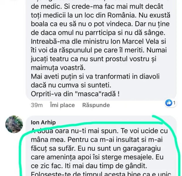 Captură Facebook Marcel Vela