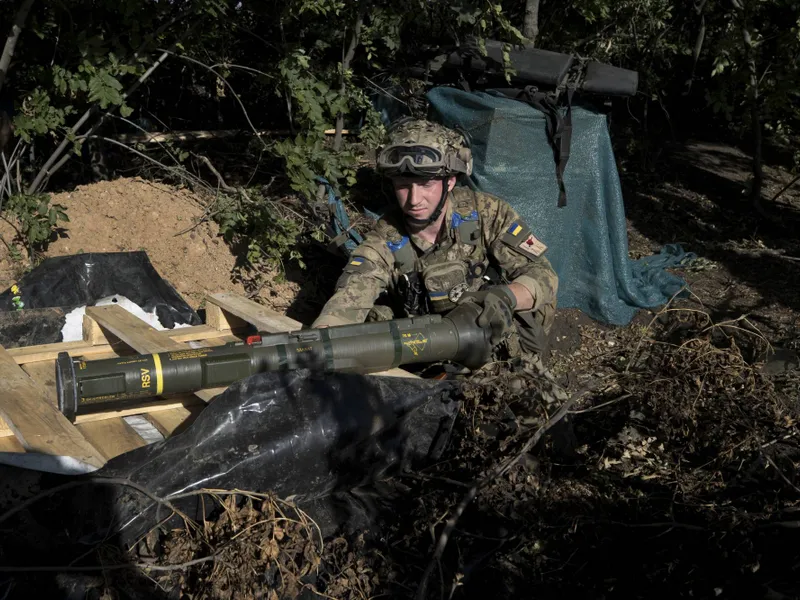 Soldat ucrainean lângă Bahmut-Foto: NEW YORK TIMES-TYLER HICKS