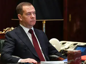 Dmitri Medvedev este vicepreședintele Consiliului de Securitate al Federaţiei Ruse/ FOTO: TASS