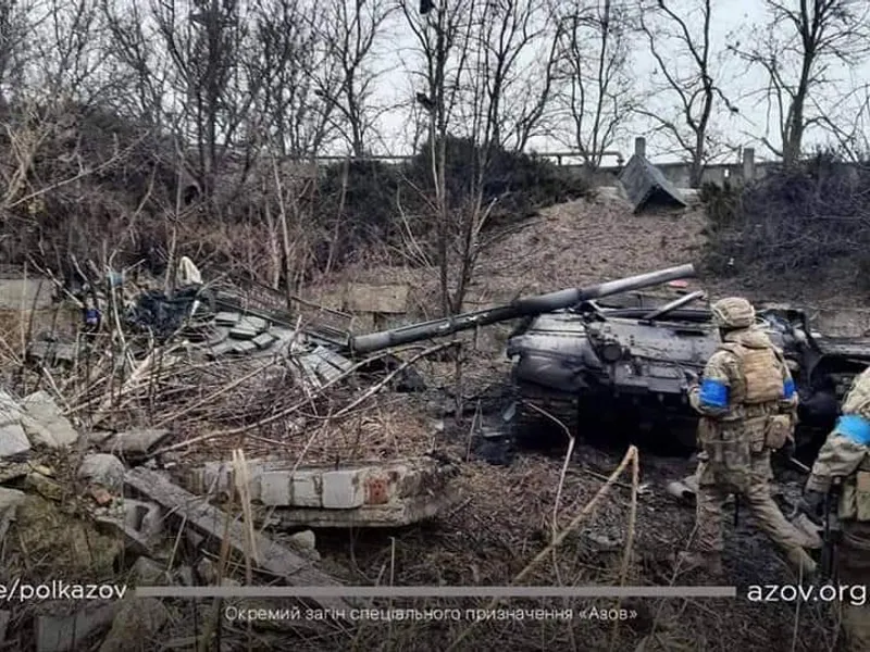 Pierderile Rusiei: Peste 13.500 de oameni, 404 tancuri, 81 de avioane, 95 de elicoptere/FOTO: Twitter