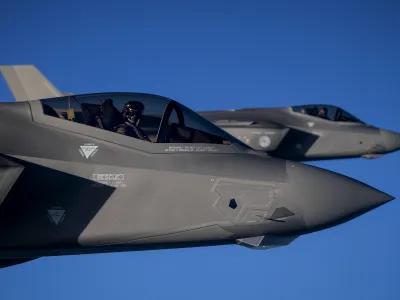 Avioane de luptă F-35 ale NATO ridicate în apărare în fața unui atac atac major cu rachete al Rusiei - Foto: Profimedia Images (imagine cu rol ilustrativ)