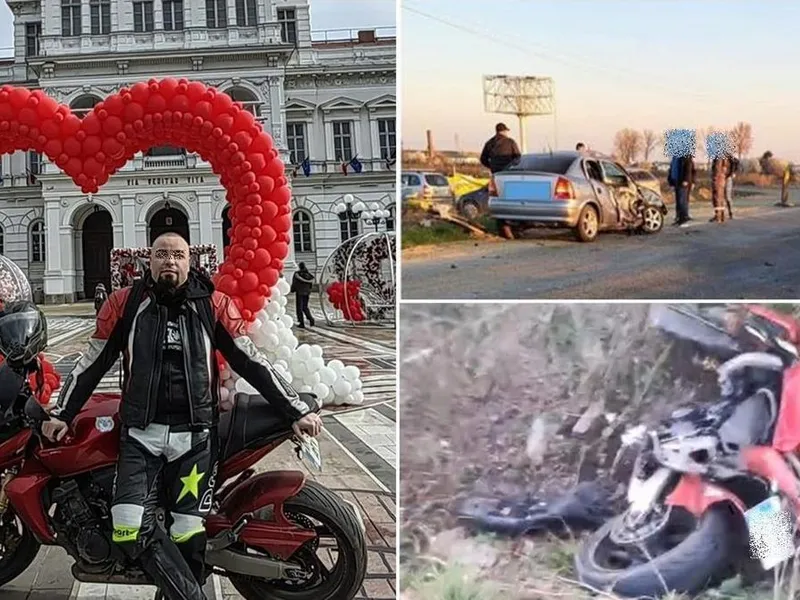 Sfârșit tragic pentru un biker de 33 de ani. A fost spulberat de o mașină. Își dorea o fetiță. - Foto: dobrogea.tv