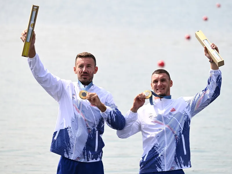 Marian Florian Enache, după medalia de aur: „Suntem zeii apelor” - Foto: Profimediaimages.ro