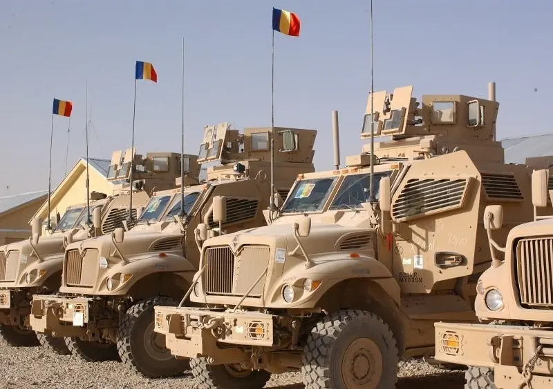 Vehicule militare românești în Afganistan/FOTO: news.ro